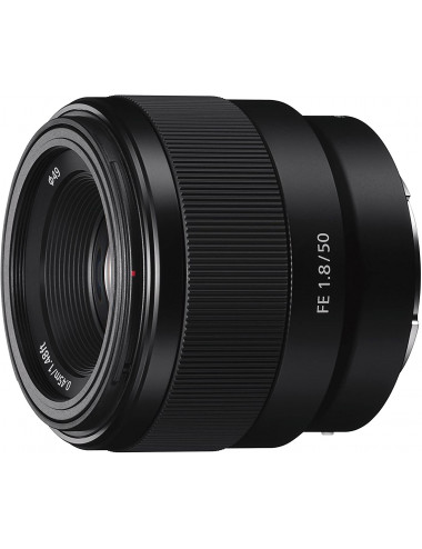 Sony SEL 50mm f/1.8 Prime Full-Frame. 2-year Sony warranty
