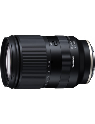 Tamron 28–200mm f/2.8–5.6 Di III RXD for Sony E-mount. 5-year warranty