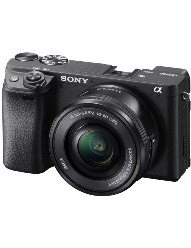 Sony A6400 + 16–50mm f/3.5–5.6 OSS. In stock