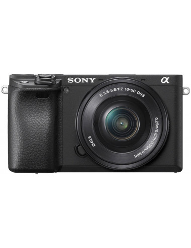 Sony A6400 + 16–50mm f/3.5–5.6 OSS. In stock