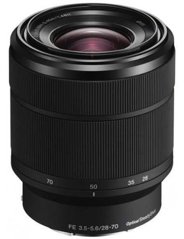 Sony 28–70mm F3.5–5.6 OSS E-mount Full-frame. White box.