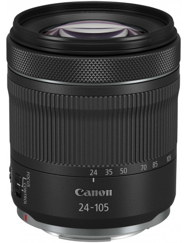 Canon RF 24-105mm F4-7.1 IS STM (white box). 2-year Canon warranty