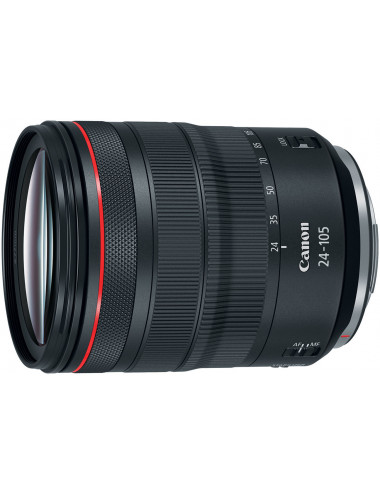 Canon RF 24–105mm F4L IS USM.