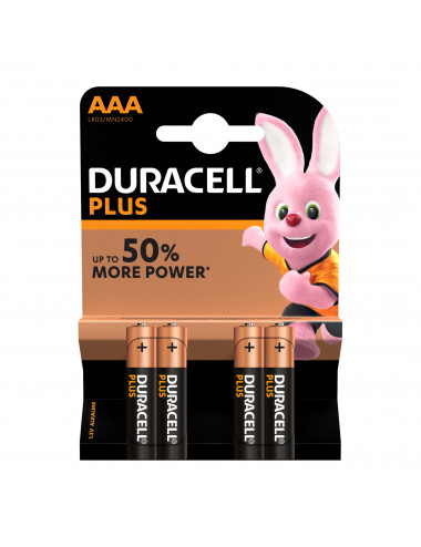 DURACELL MN1500 AA Alkaline Batteries, 1.5 V