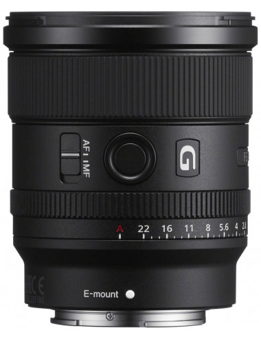 Sony FE 20mm f/1.8 G. 2-year Sony warranty
