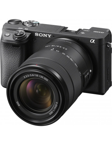 Sony A6400 + E 18–135mm f/3.5–5.6 OIS. 2-year Sony warranty