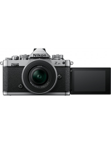 Nikon Z fc + Nikkor Z DX 16–50mm f/3.5–6.3 VR Silver. 2-year Nikon warranty