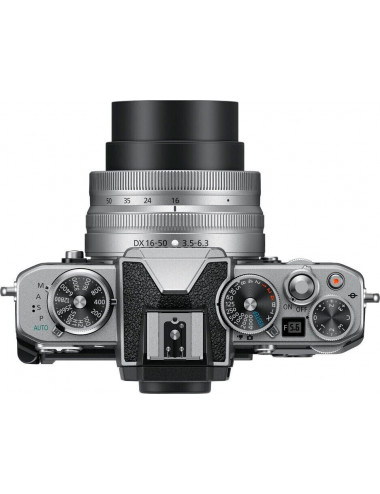 Nikon Z fc + 16-50mm + 50-250mm Silver. Garanzia Nikon 2 anni