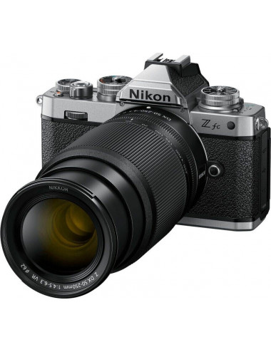 Nikon Z fc + 16-50mm + 50-250mm Silver. Garanzia Nikon 2 anni