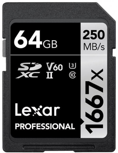 Lexar Professional 1667x SDXC 64GB