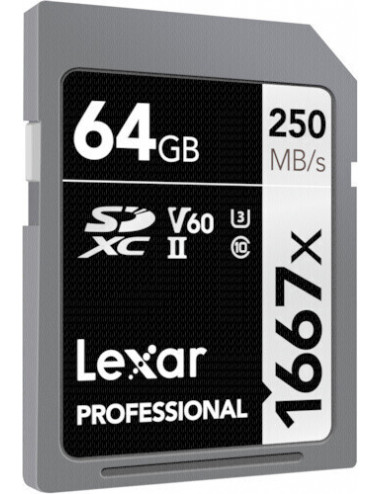 Lexar Professional 1667x SDXC 64GB