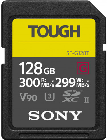 Sony SDXC 128GB G TOUGH SERIES UHS-II V90 R300-W299