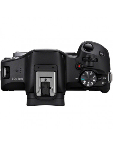 Canon EOS R50 + 18-45mm Black. Garanzia Canon 2 anni