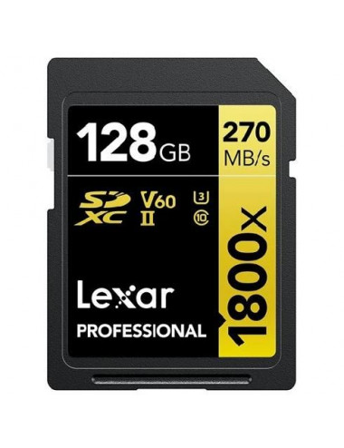 Lexar Professional 1800x SDXC 128GB