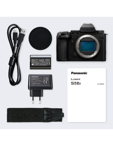 PANASONIC S5 II X . 2-year Panasonic warranty