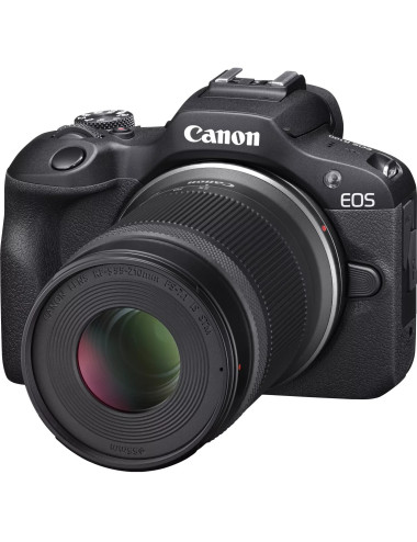Canon EOS R100 + RF-S 18-45mm + RF-S 55-210mm. Garanzia Canon 2 anni