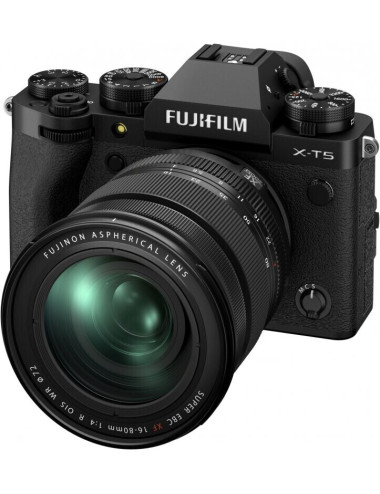Fujifilm X-T5 + 16-80mm Black - Official Fuji Italy Warranty