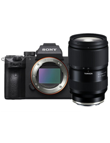 Sony A7 III + Tamron 28–75mm F/2.8 DI III VXD G2. 2-year Sony warranty