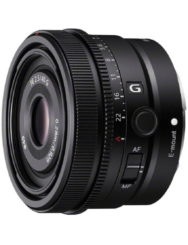 Sony FE 40mm f2.5 G.Garanzia Sony 2 anni