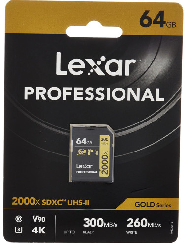 Lexar Professional 2000x SD SDXC 64GB
