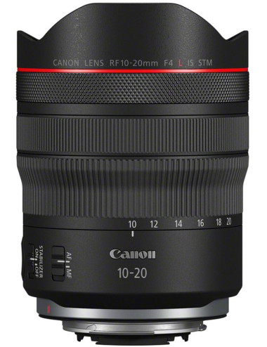 Canon RF 10-20mm f/4 L IS STM. 2-year Canon warranty