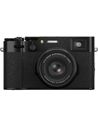 Fujifilm X100 VI Black. 2-year warranty from Fuji Italia