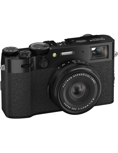 Fujifilm X100 VI Black. 2-year warranty from Fuji Italia
