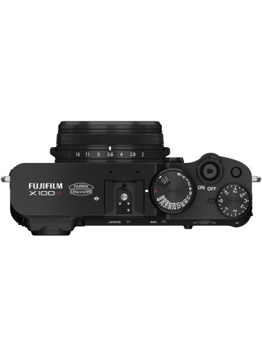 Fujifilm X100 VI Black. 2-year warranty from Fuji Italia
