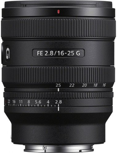 Sony FE 16–25mm f/2.8 G. 2-year Sony warranty