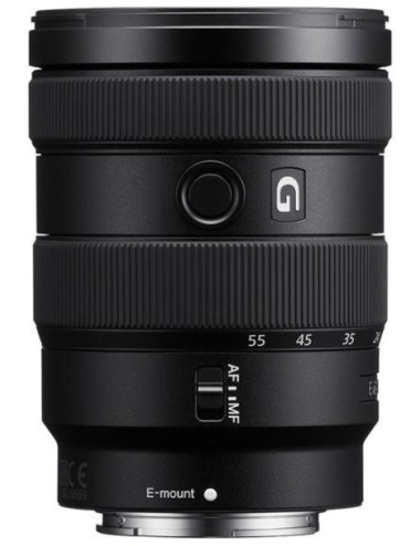 Sony E 16–55mm f/2.8 G. 2-year Sony warranty