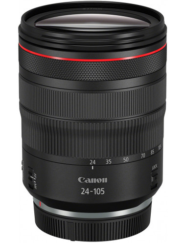 Canon RF 24–105mm F4L IS USM.