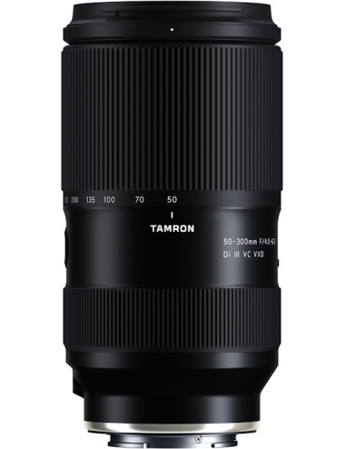 Tamron 50-300mm f/4.5-6.3 Di III VXD for Sony E-mount. 5-year Polyphoto warranty