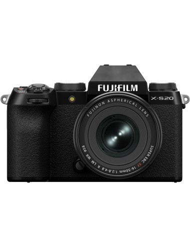 Fujifilm X-S20 Kit with XF 16-50mm F2.8-4 R LM OIS lens. 2-year warranty from Fuji Italia