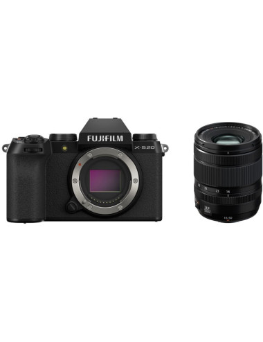 Fujifilm X-S20 Kit with XF 16-50mm F2.8-4 R LM OIS lens. 2-year warranty from Fuji Italia