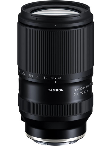 Tamron 28-300mm F/4-7.1 Di III VC VXD for Sony E-mount. 5-year Polyphoto warranty