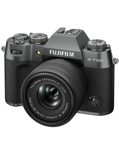 Fujifilm X-T50 + 15–45mm Charcoal Grey