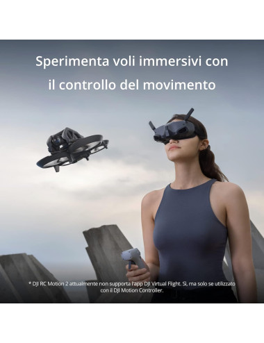 DJI Avata 2 Fly More Combo (1 battery) – Italian warranty