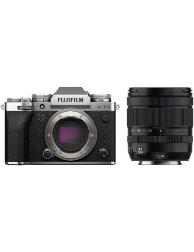 Fujifilm X-T5 Silver + XF 16–50mm f/2.8–4.8 R LM WR