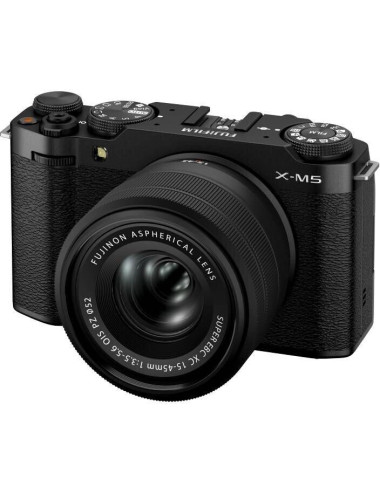 Fujifilm X-M5 Kit 15-45mm Black.Garanzia Fuji 2 anni