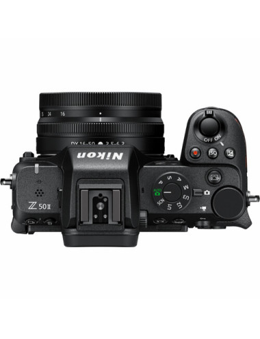 Nikon Z50 II Kit with Z DX 16-50mm f/3.5-6.3 VR lens.  2-year Nikon warranty