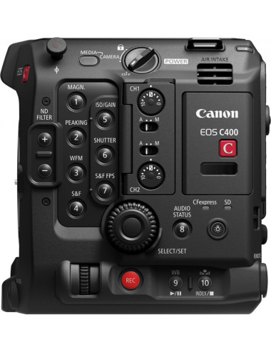 Canon EOS C400. 2-year Canon warranty