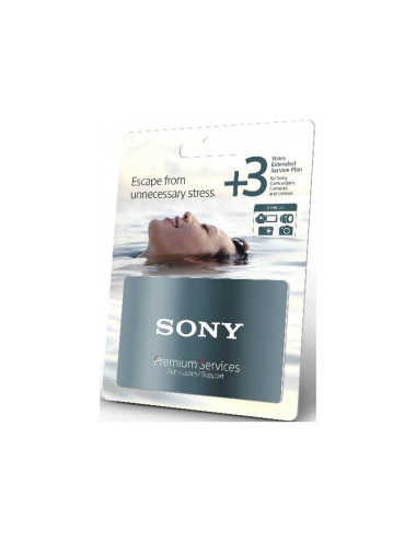Sony 3-year extended warranty for Digital Imaging products