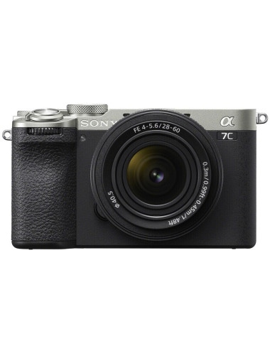 Sony A7C II + 28-60mm FE 4-5,6 silver .Garanzia Sony 2 anni