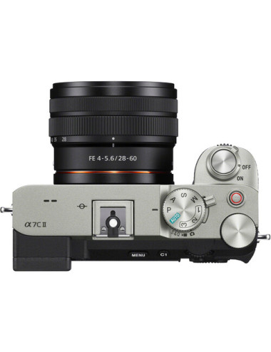 Sony A7C II + 28-60mm FE 4-5,6 silver .Garanzia Sony 2 anni