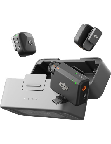 DJI Mic Mini (2 transmitters + 1 receiver + charging case)