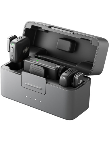 DJI Mic Mini (2 TX + 1 RX + custodia di ricarica)