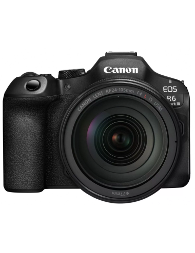 Canon EOS R6 Mark III + RF 24-105mm f4 L IS USM. Garanzia Ufficiale Canon 2 anni