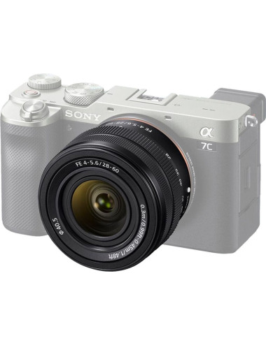 Sony FE 28–60mm F4–5.6 (white box). 2-year Sony warranty