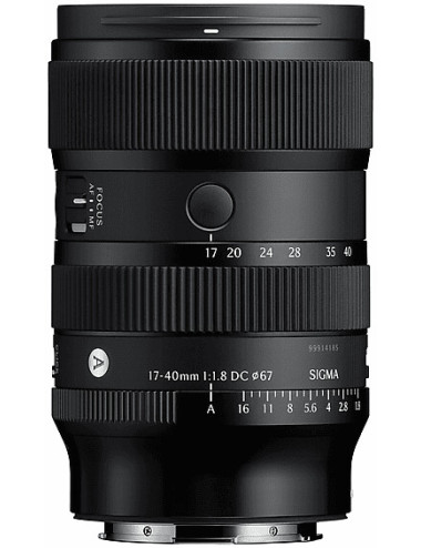 Sigma 17–40mm f/1.8 DC Art for Fujifilm X-Mount