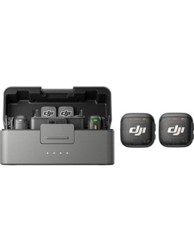 DJI MIC 3 (2 TX + 1 RX + Charging Case) DJMC30